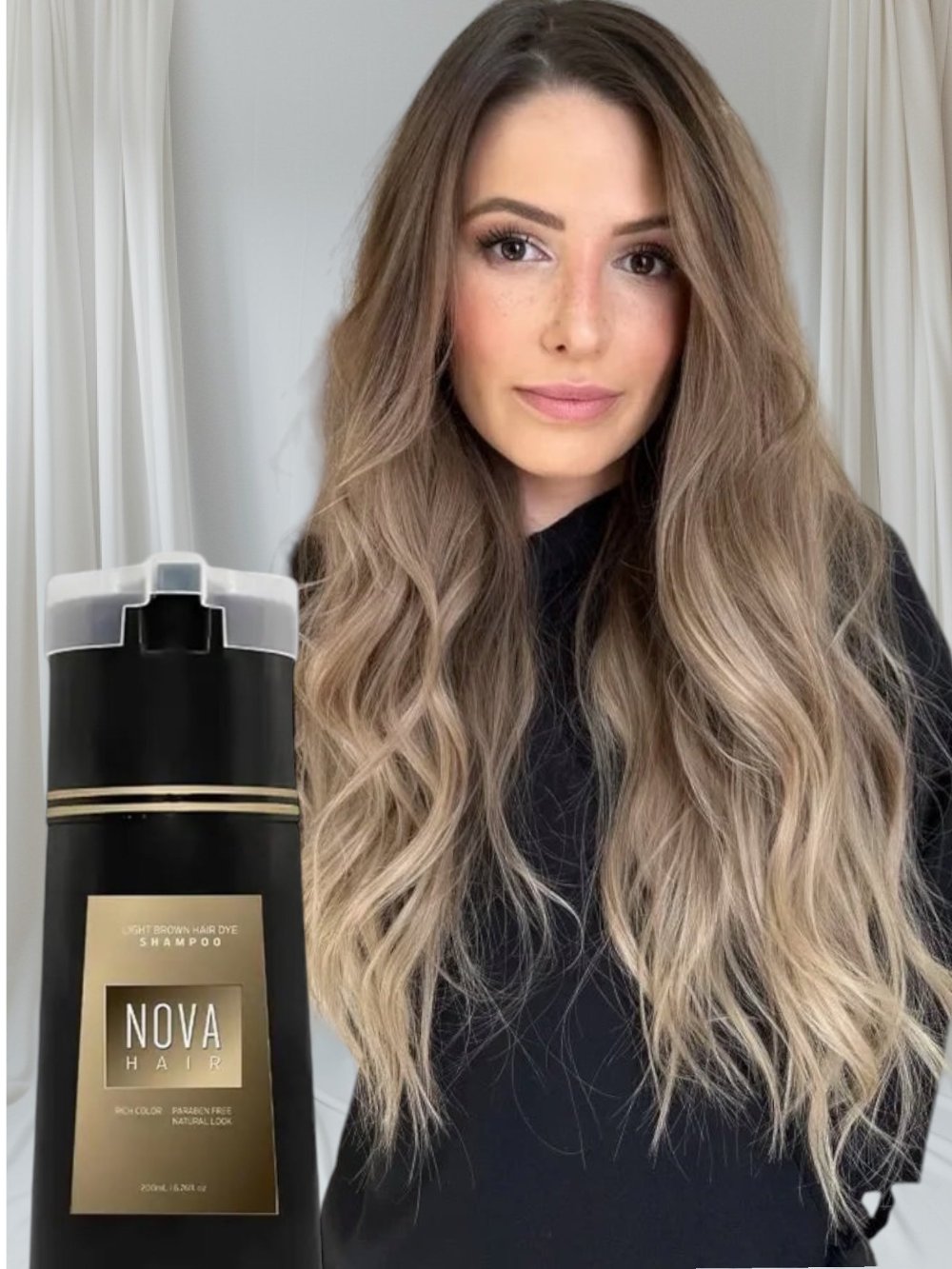 Fini les cheveux gris avec NOVAHAIR