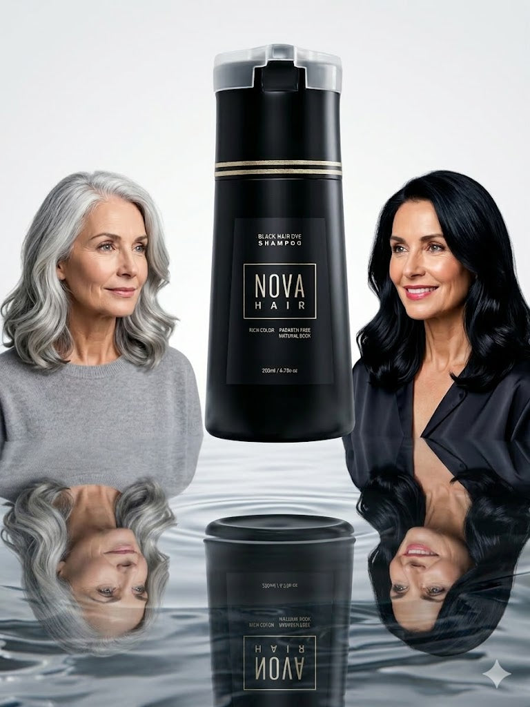 Fini les cheveux gris avec NOVAHAIR